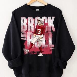 Brock Purdy San Francisco Football Graphic Crewneck Sweatshirt